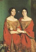 Theodore Chasseriau The Two Sisters (mk05) oil painting picture wholesale